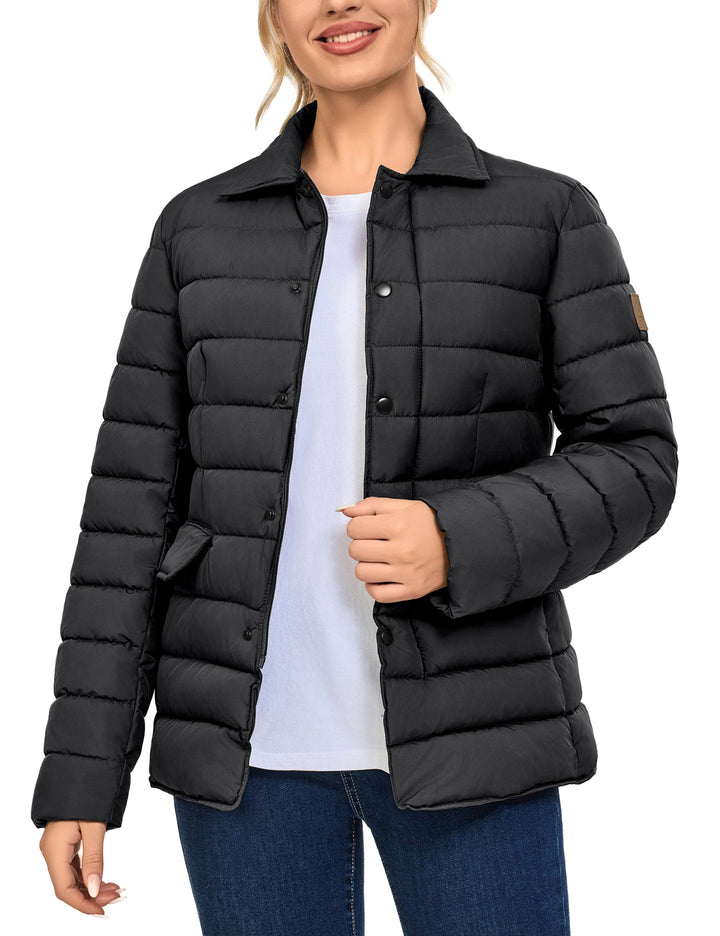 Women's Warm Windproof Puffer Jacket MP-US-DK