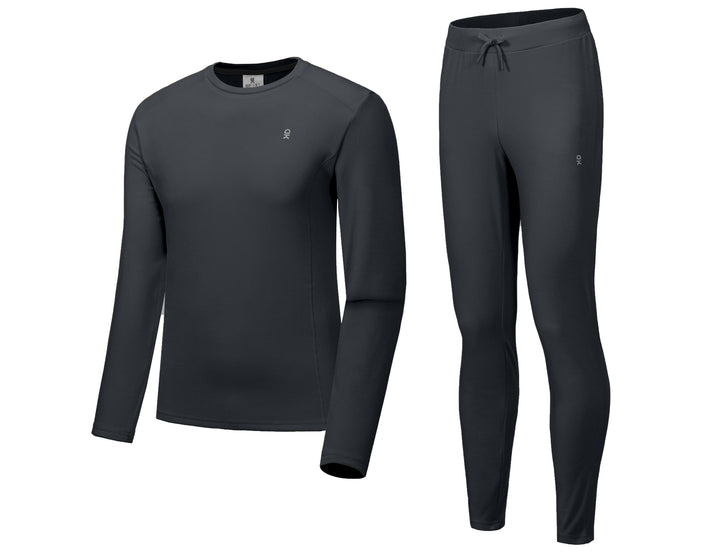 Men's Fleece Lined Thermals Underwear Base Layer Set Cold Weather MP-US-DK