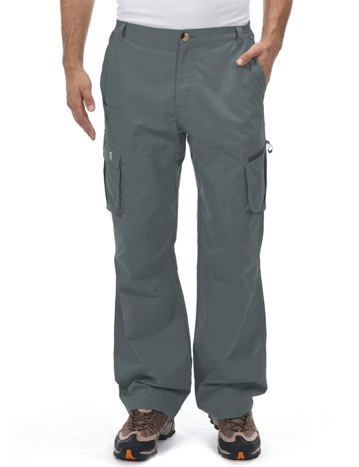 Men's Quick Dry UPF 50+ Lightweight Hiking Cargo Pants YZF US-DK