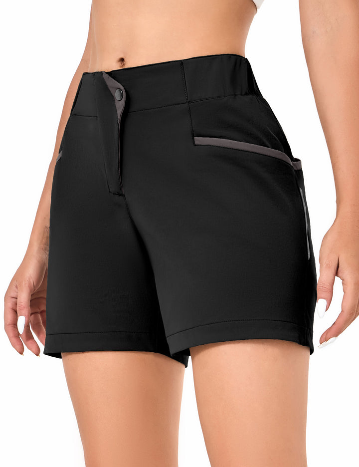 Women Stretch Quick Dry Shorts for Hiking Travel Casual MP US-DK