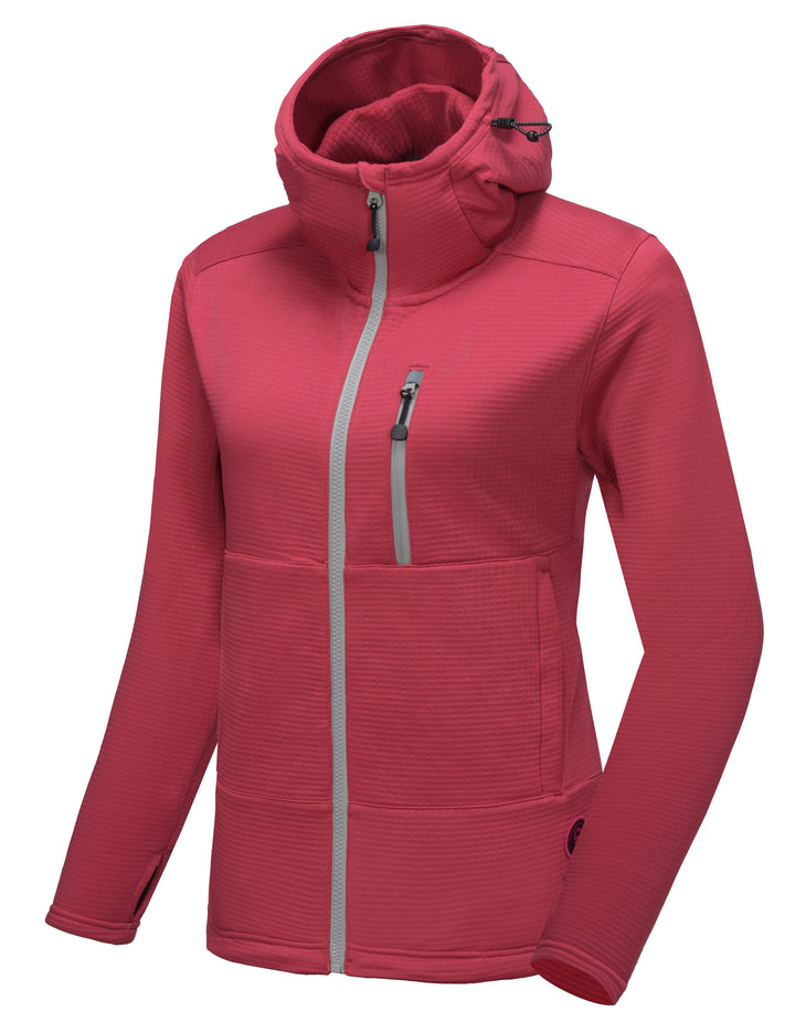 Women's Winter Lightweight Warm Fleece Jacket YZF US-DK