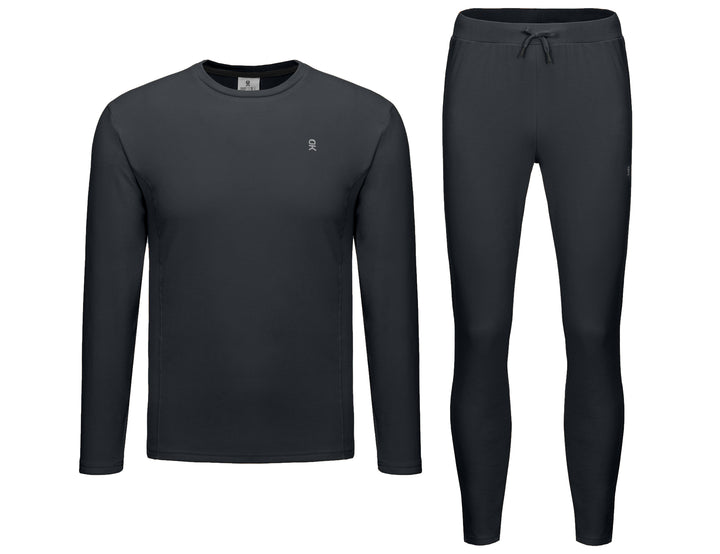 Men's Fleece Lined Thermals Underwear Base Layer Set Cold Weather MP-US-DK