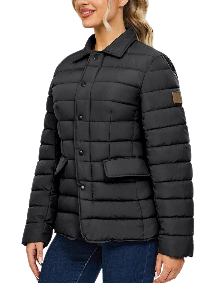 Women's Warm Windproof Puffer Jacket MP-US-DK