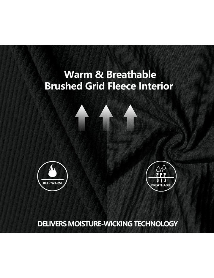 Men's Winter Lightweight Warm Fleece Running Breathable Hooded Thermal Jacket YZF US-DK