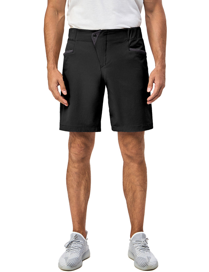 9 Inch Inseam Nylon Shorts for Men Stretch Quick Dry Shorts MP-US-DK