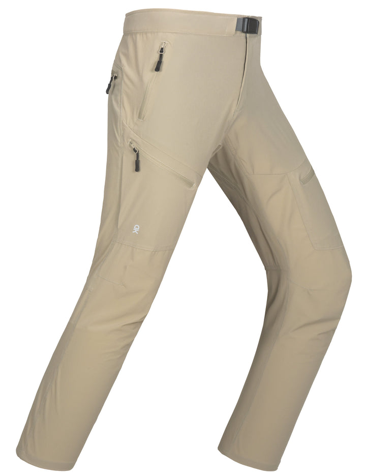 Men's Lightweight Hiking Pants, UPF 50 Quick Dry Outdoor Pants for Travel MP-US-DK