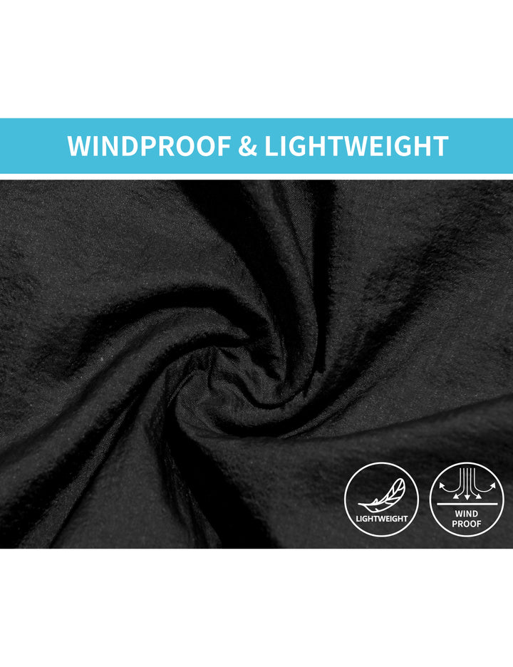 Women's Packable Windproof Lightweight Hooded Jacket MP-US-DK