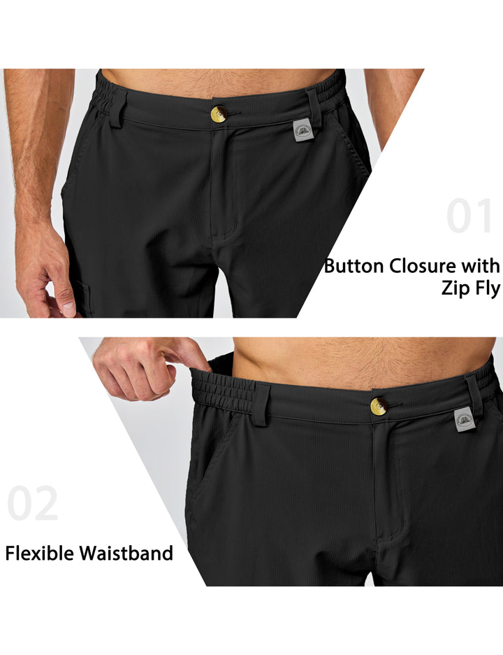 Men's Lightweight Golf Shorts for Outdoor Fishing Casual MP-US-DK