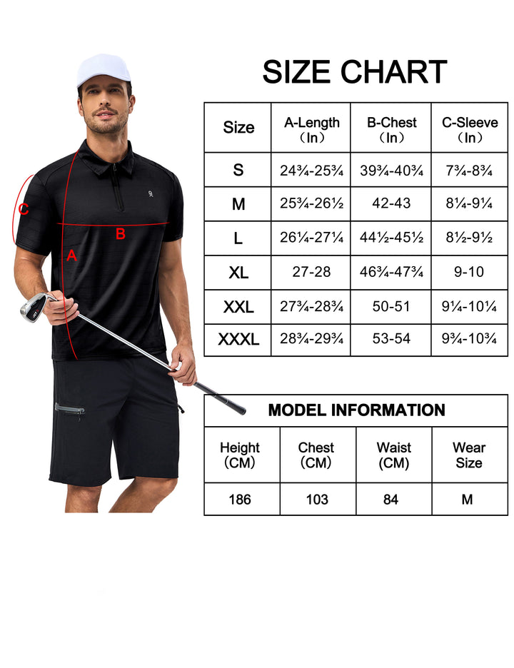 Men's Quick Dry Stretch Polo Shirt for golf MP-US-DK