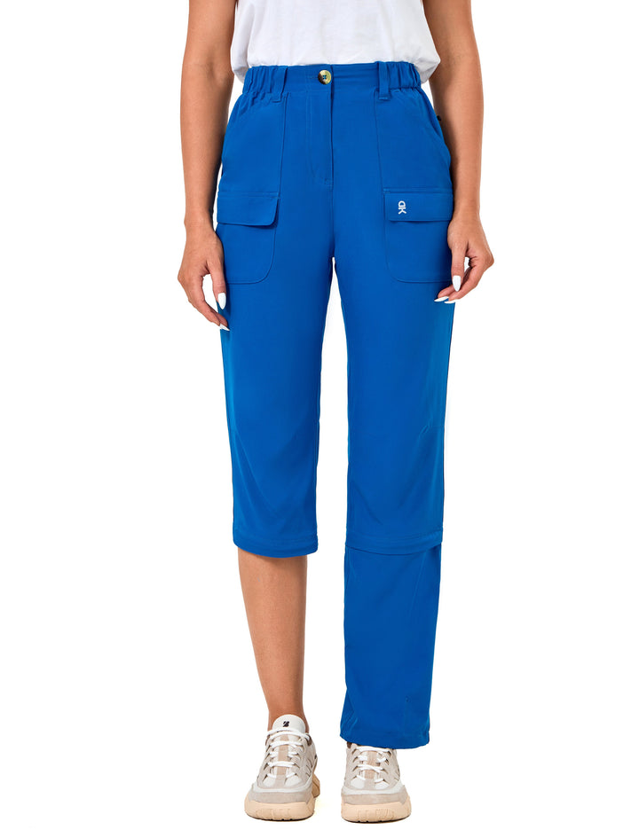 Women's-Hiking-Pants Convertible Zip Off Quick Dry Pants MP-US-DK