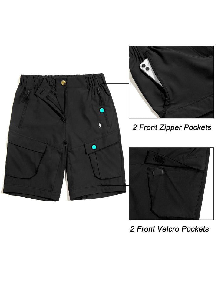 Womens Convertible Zip Off Quick Dry Pants for Travel, Outdoor MP-US-DK