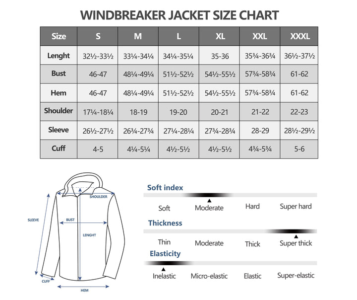 Men's Waterproof Rain Jacket Breathable Windbreaker Coat MP-US-DK