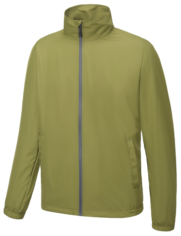 Men's Breathable UPF50+ Golf Jacket with Hood YZF US-DK