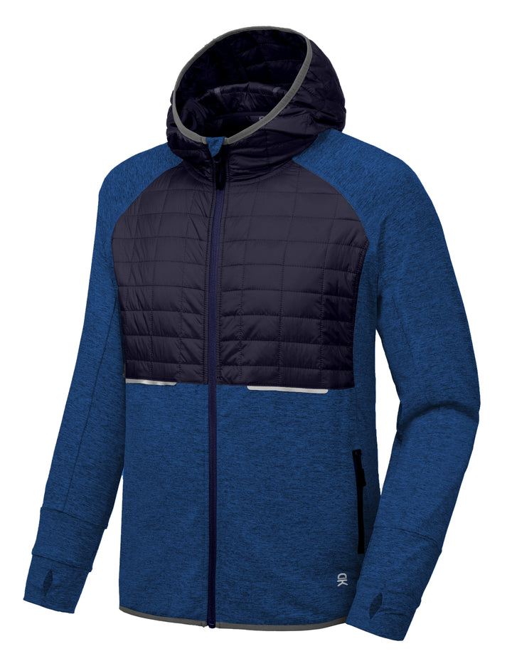 Men's Insulated Running Thermal Hybrid Jacket YZF US-DK