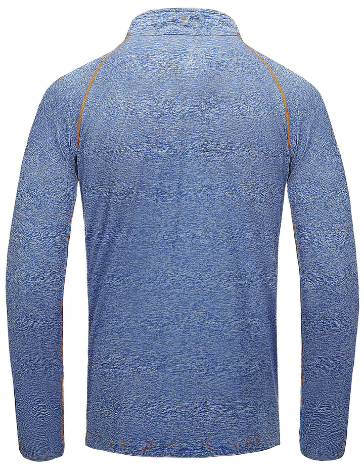 Men's Long Sleeve Quick Dry Lightweight Running Golf T-Shirt Top YZF US-DK