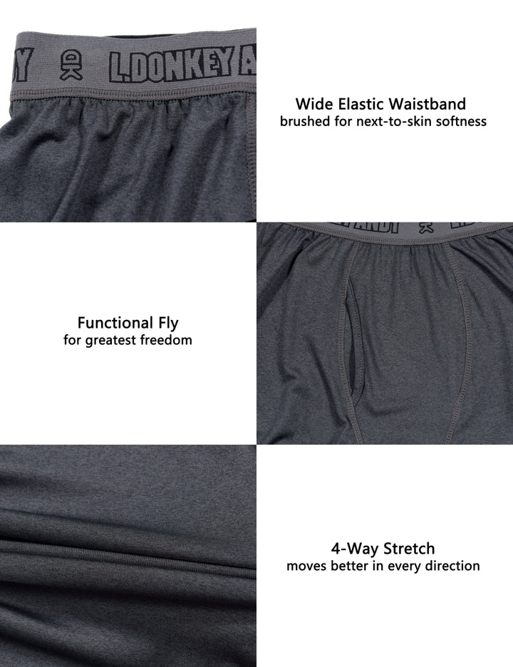 Men's Stretch Thermal Underwear Set YZF US-DK