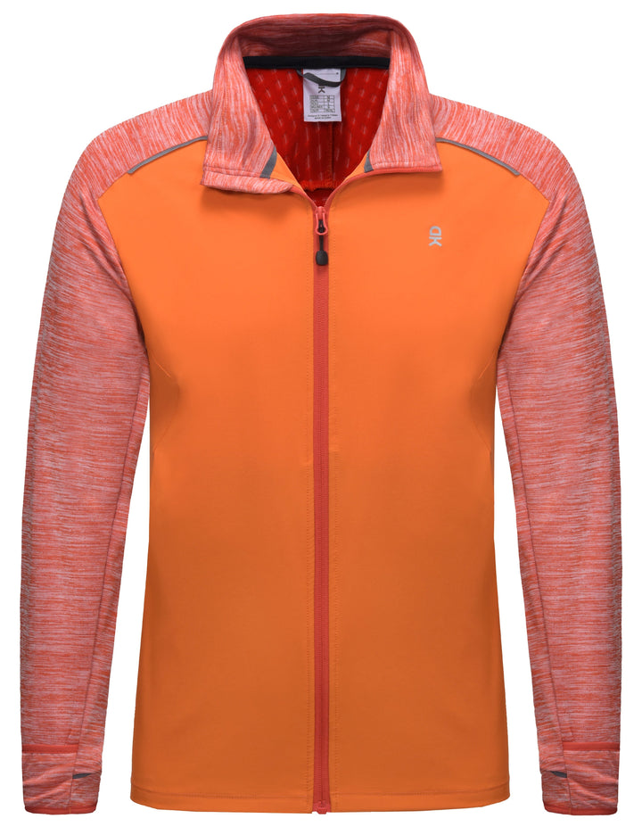 Men's Thumbholes Stretch Golf Running Jacket YZF US-DK