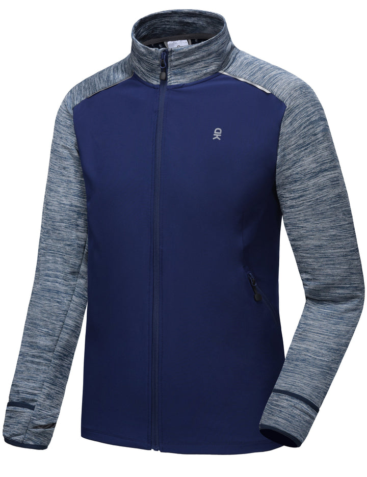 Men's Thumbholes Stretch Golf Running Jacket YZF US-DK