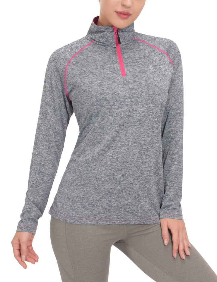 Women's Quick Dry Long Sleeve Running Sports Shirts YZF US-DK