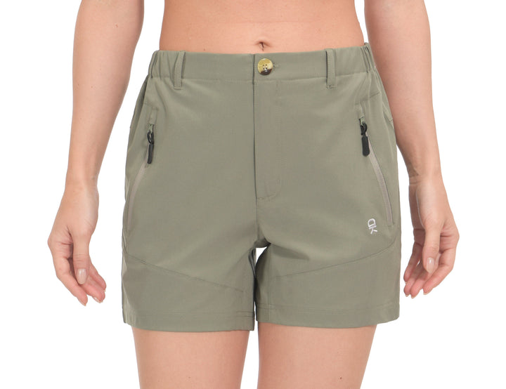 Women's Stretch Quick Dry UPF 50+ Hiking Travel Shorts YZF US-DK